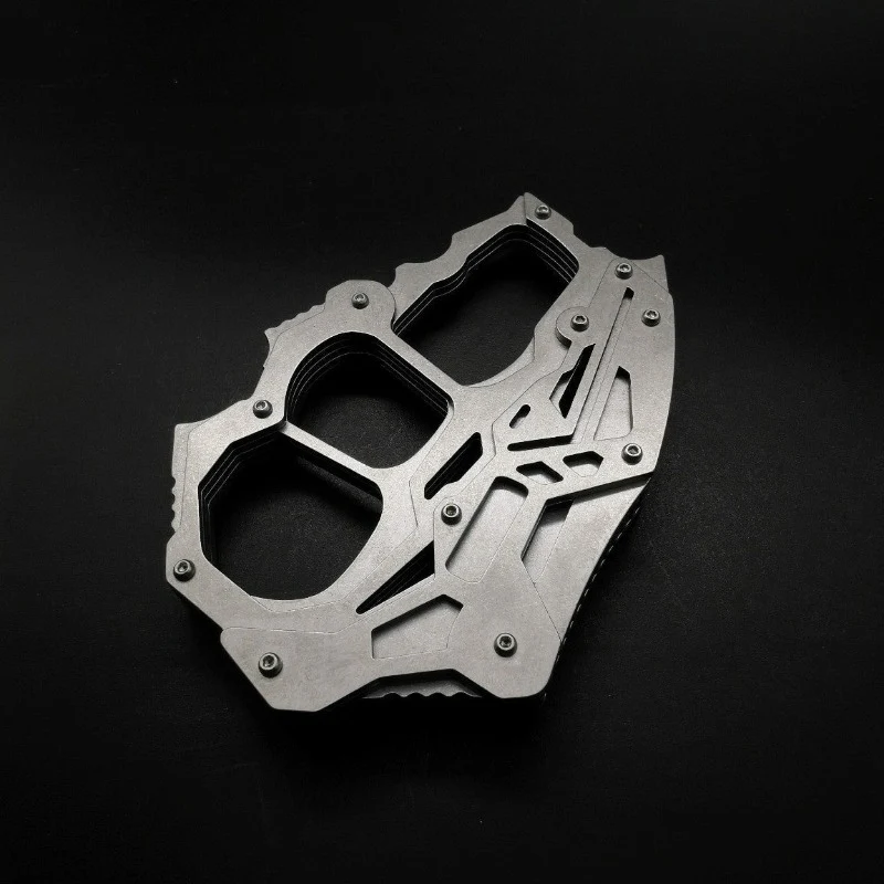 Precision Sturdy Steel Three Finger Knuckle Duster - Image 6