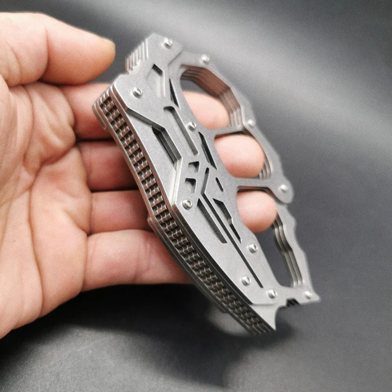 Precision Sturdy Steel Three Finger Knuckle Duster - Image 7