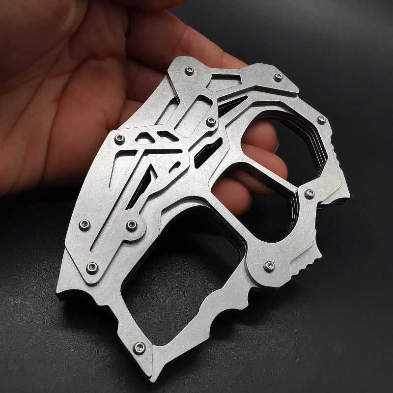 Precision Sturdy Steel Three Finger Knuckle Duster - Image 8