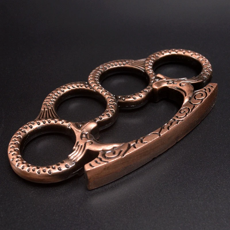 Pythons- Knuckle Duster Boxing Four Finger Buckle Defense Window Breaker Outdoor EDC Tool - Image 6