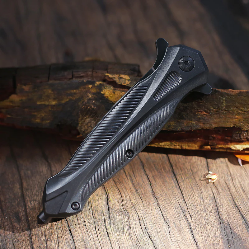 Quick Open Folding Knife Camping Tactical Pocket Knives - Image 4