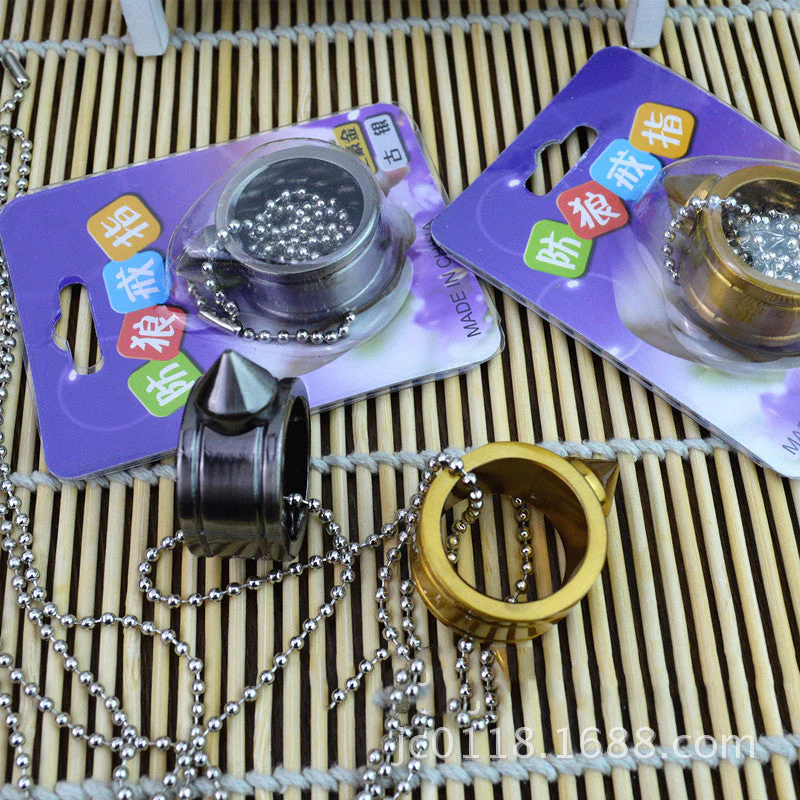 Single Finger Boxing Jab Knuckle Duster Boxing Finger Ring Self Defense Window Breaker Pocket Portable EDC Tool - Image 3