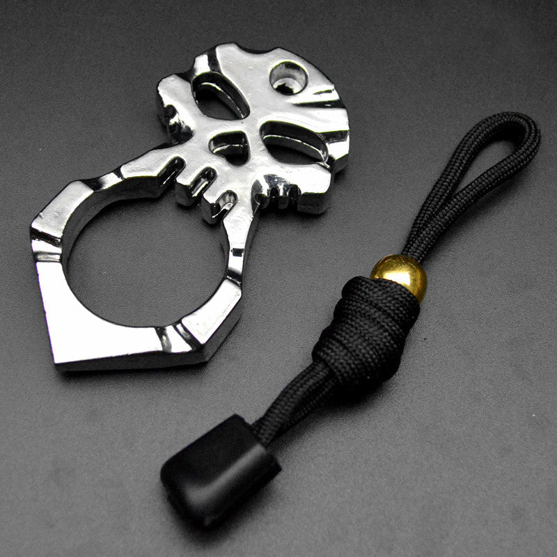 Single Finger Knuckle Duster Buckle Hand Buckle Outdoor Broken Window Defense Fist Buckle Key Buckle - Image 5