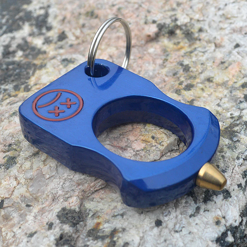 Smile Knuckle Duster Removable Broken Window Self Defense EDC Tool - Image 8