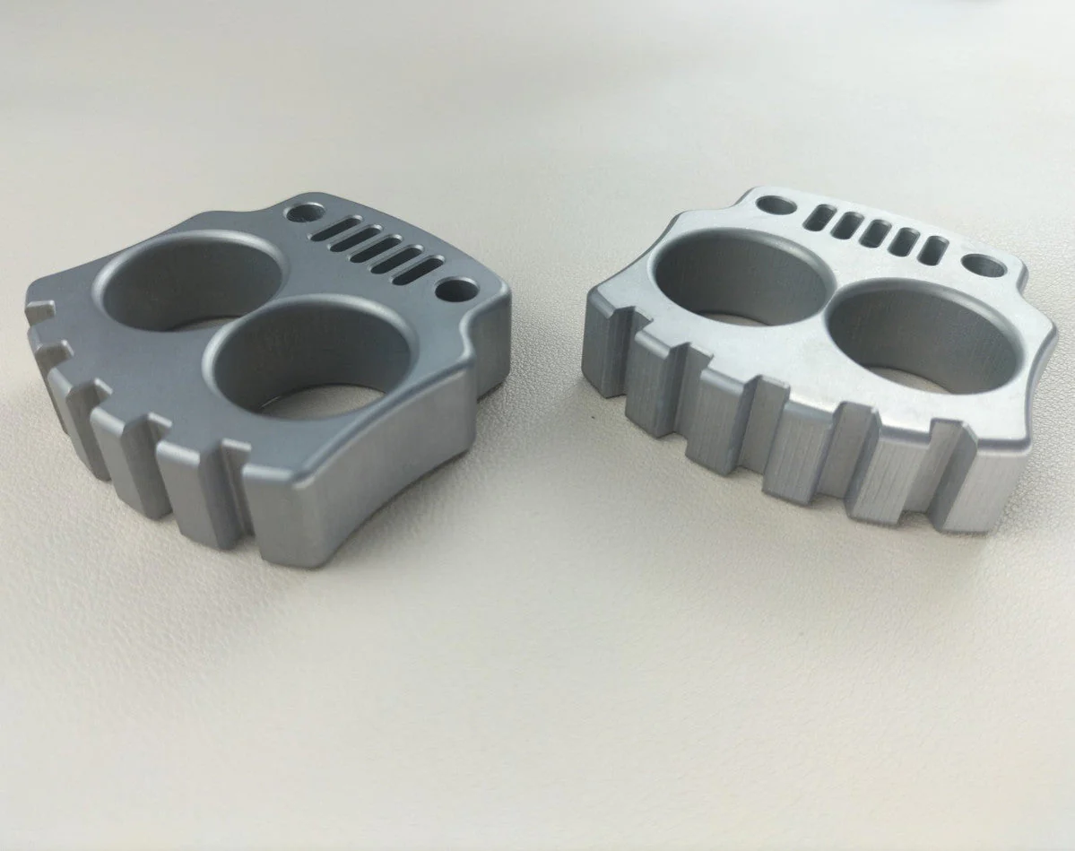 Solid 304 Stainless Steel Two Finger Knuckle Duster Boxing Self Defense Window Breaker Outdoor Portable EDC Tool - Image 10