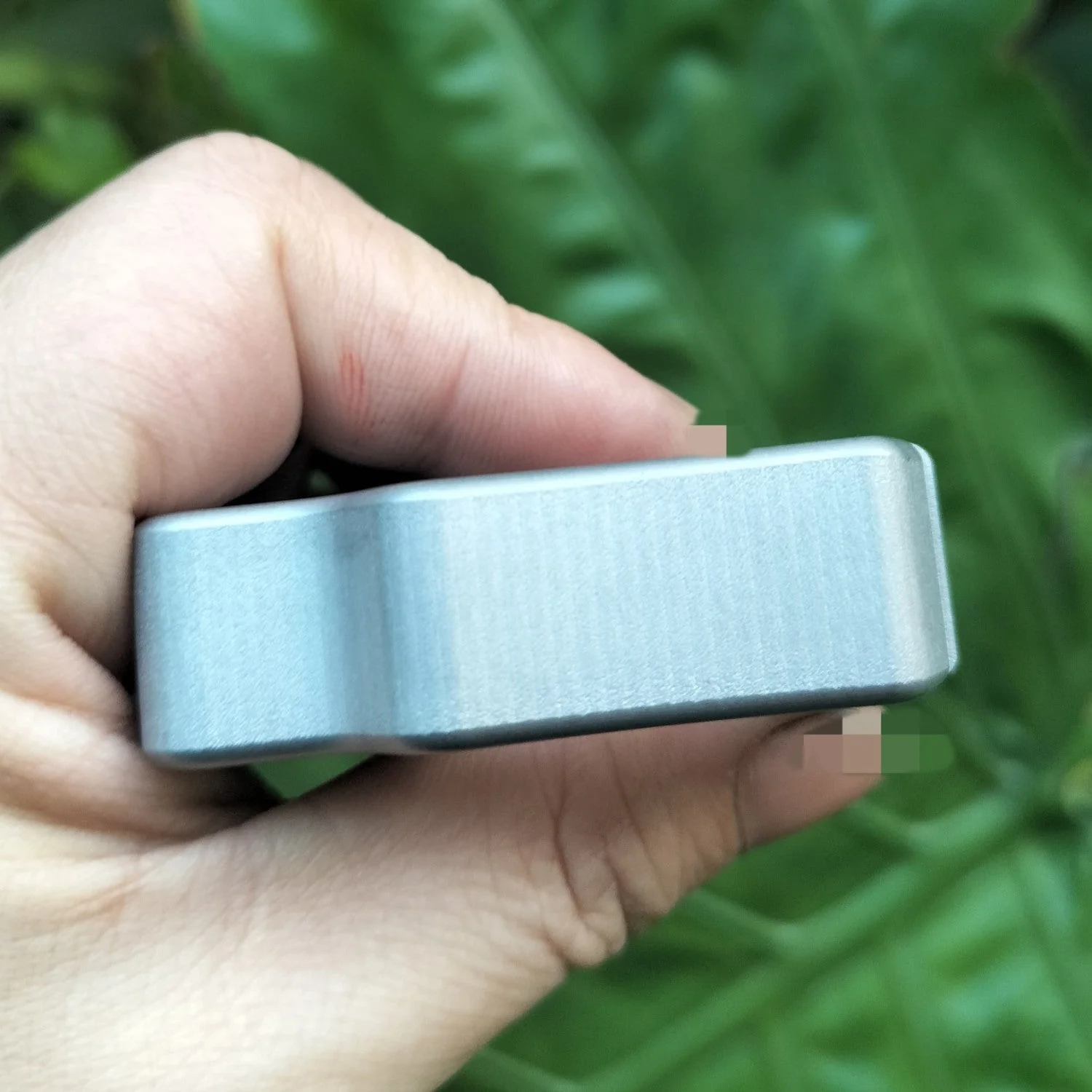 Solid 304 Stainless Steel Two Finger Knuckle Duster Boxing Self Defense Window Breaker Outdoor Portable EDC Tool - Image 4