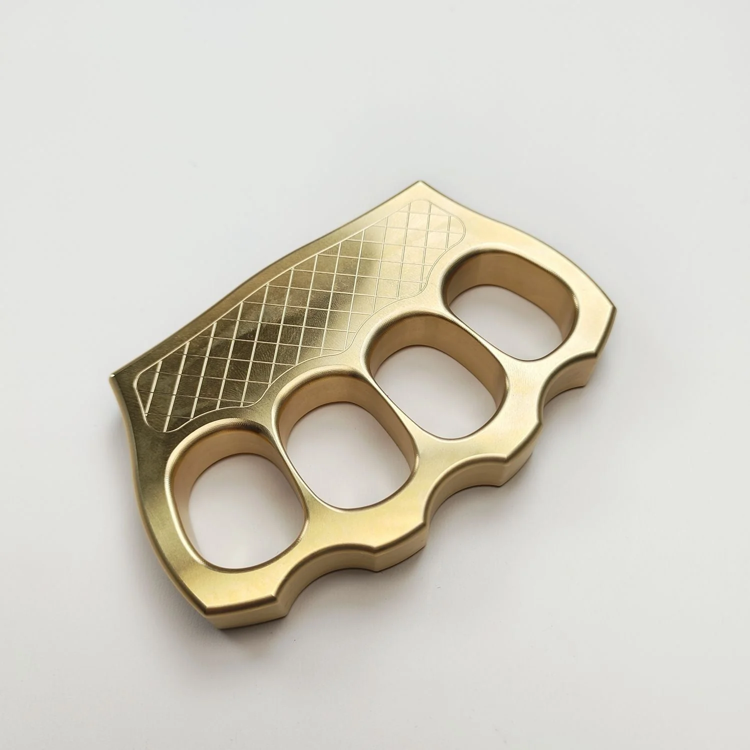 Solid Copper Precision Knuckle Duster Boxing Four Finger Buckle Defense Window Breaker Outdoor EDC Tool - Image 14