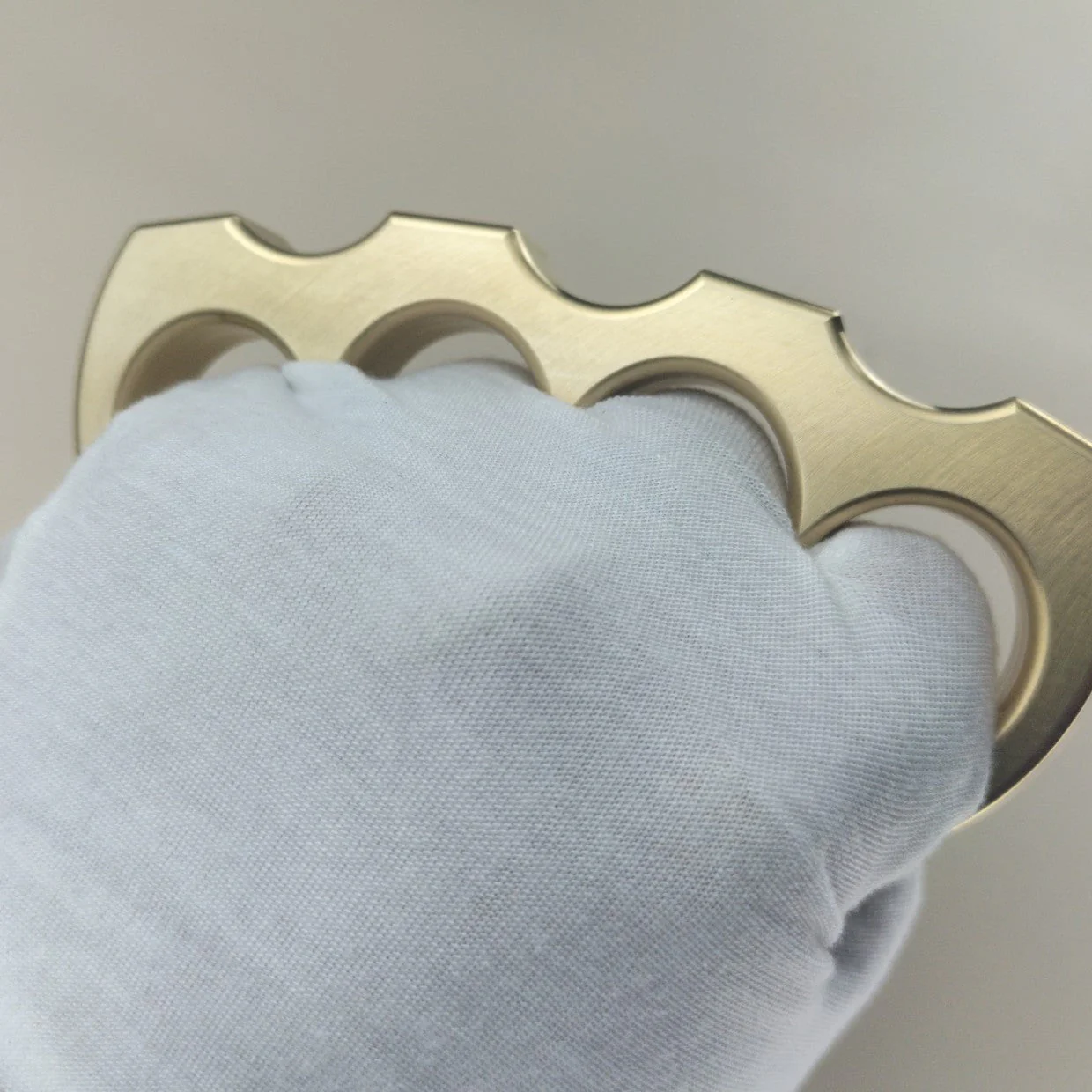 Solid Copper Precision Knuckle Duster Boxing Four Finger Buckle Defense Window Breaker Outdoor EDC Tool - Image 8