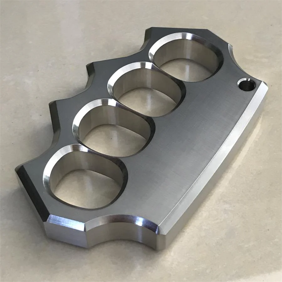Solid Precision Thickened Knuckle Duster Boxing Self Defense Four Finger Buckle Window Breaker Outdoor Camping EDC Tool - Image 10