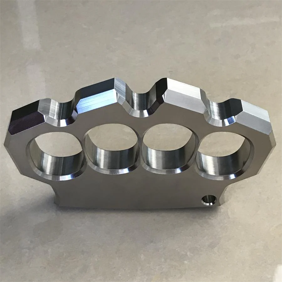 Solid Precision Thickened Knuckle Duster Boxing Self Defense Four Finger Buckle Window Breaker Outdoor Camping EDC Tool - Image 12
