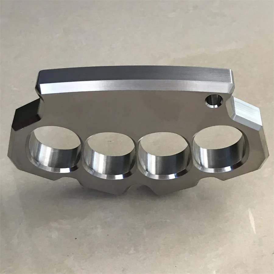 Solid Precision Thickened Knuckle Duster Boxing Self Defense Four Finger Buckle Window Breaker Outdoor Camping EDC Tool - Image 13