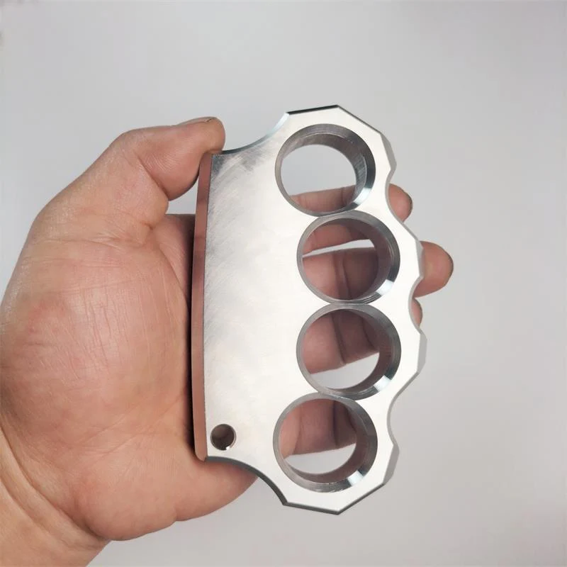 Solid Precision Thickened Knuckle Duster Boxing Self Defense Four Finger Buckle Window Breaker Outdoor Camping EDC Tool - Image 17