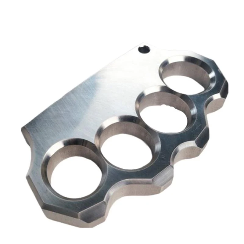 Solid Precision Thickened Knuckle Duster Boxing Self Defense Four Finger Buckle Window Breaker Outdoor Camping EDC Tool - Image 19