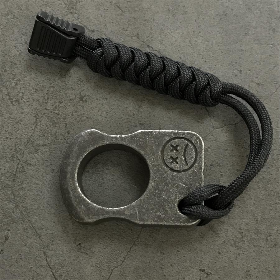 Solid Stainless Steel Brass Knuckle Duster Boxing Single Finger Buckle Self Defense Window Breaker Outdoor Portable EDC Tool - Image 12