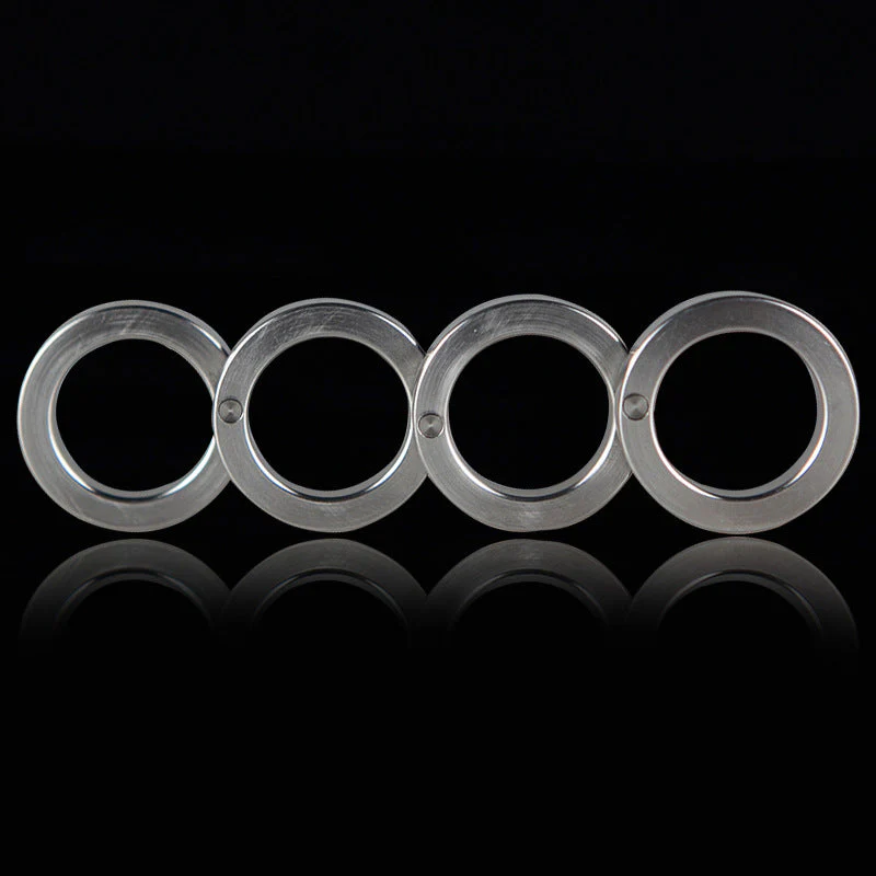 Solid Stainless Steel Folding- Knuckle Duster Boxing Four Finger Buckle Self Defense Window Breaker Outdoor Portable EDC Tool - Image 7