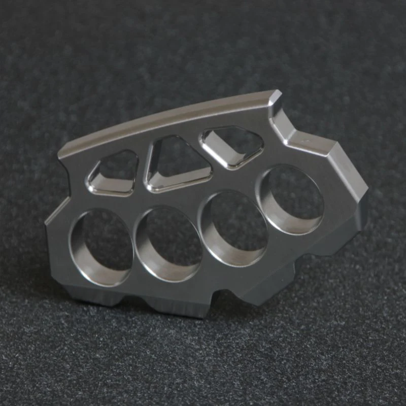 Solid Steel Knuckle Duster Defensive EDC Tools - Image 2