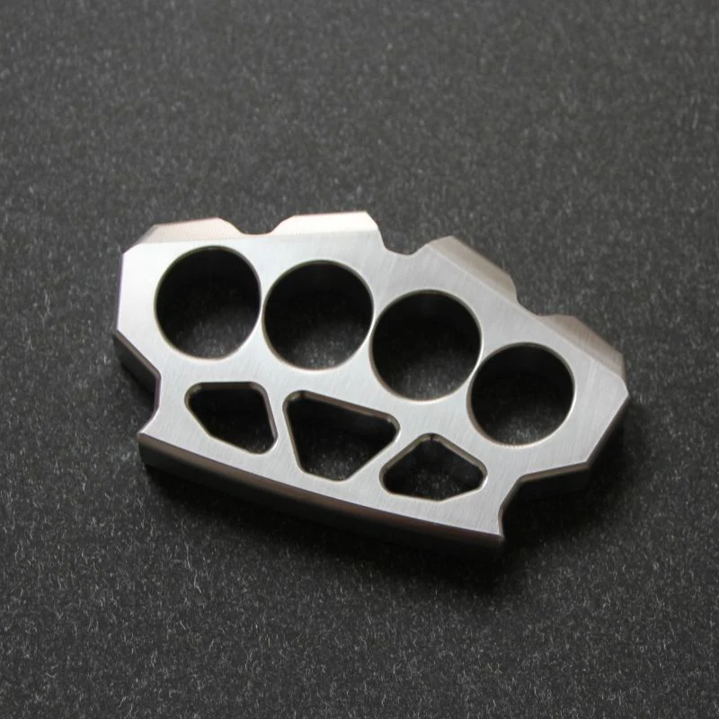 Solid Steel Knuckle Duster Defensive EDC Tools - Image 3