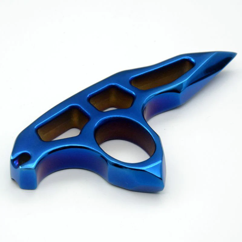 Solid Steel Single Finger Knuckle Duster Boxing Self Defense Buckle Window Breaker Outdoor EDC Tool - Image 11