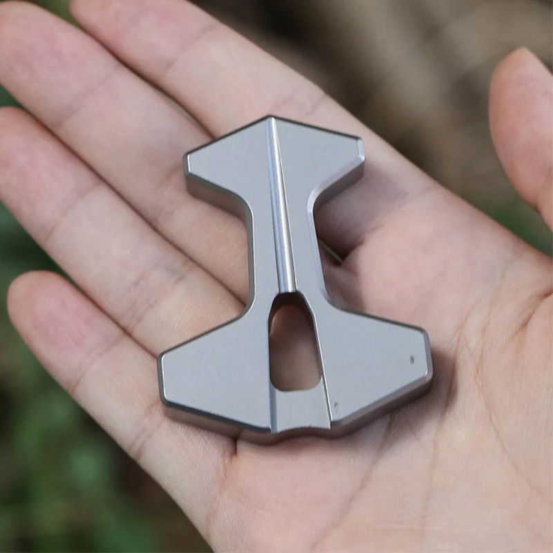 Solid Steel Window Breaker Knuckle Duster Portable Pocket Self Defense Tool - Image 5