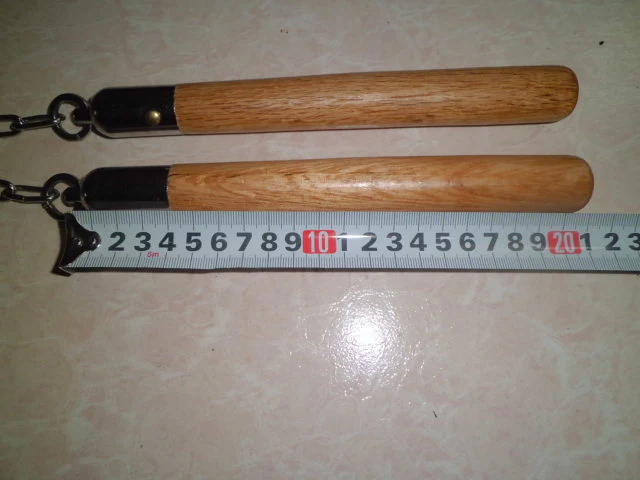 Sports Training Wooden Nunchucks Martial Arts Outdoor Self Defense EDC Tool - Image 13