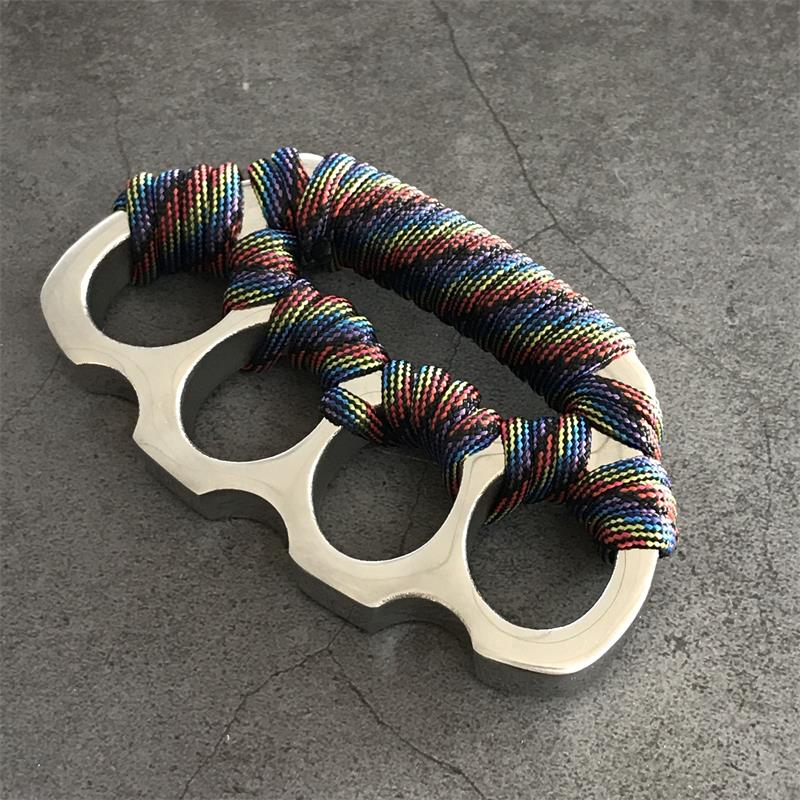 Steel Knuckle Duster Window Breaker Boxing Combat Gear - Image 2