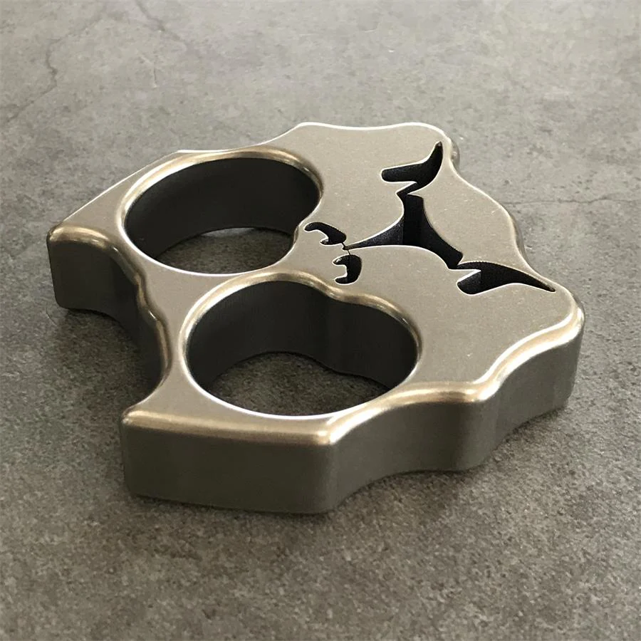 TC21 Titanium Dog Head Knuckle Duster EDC Decoration - Image 8