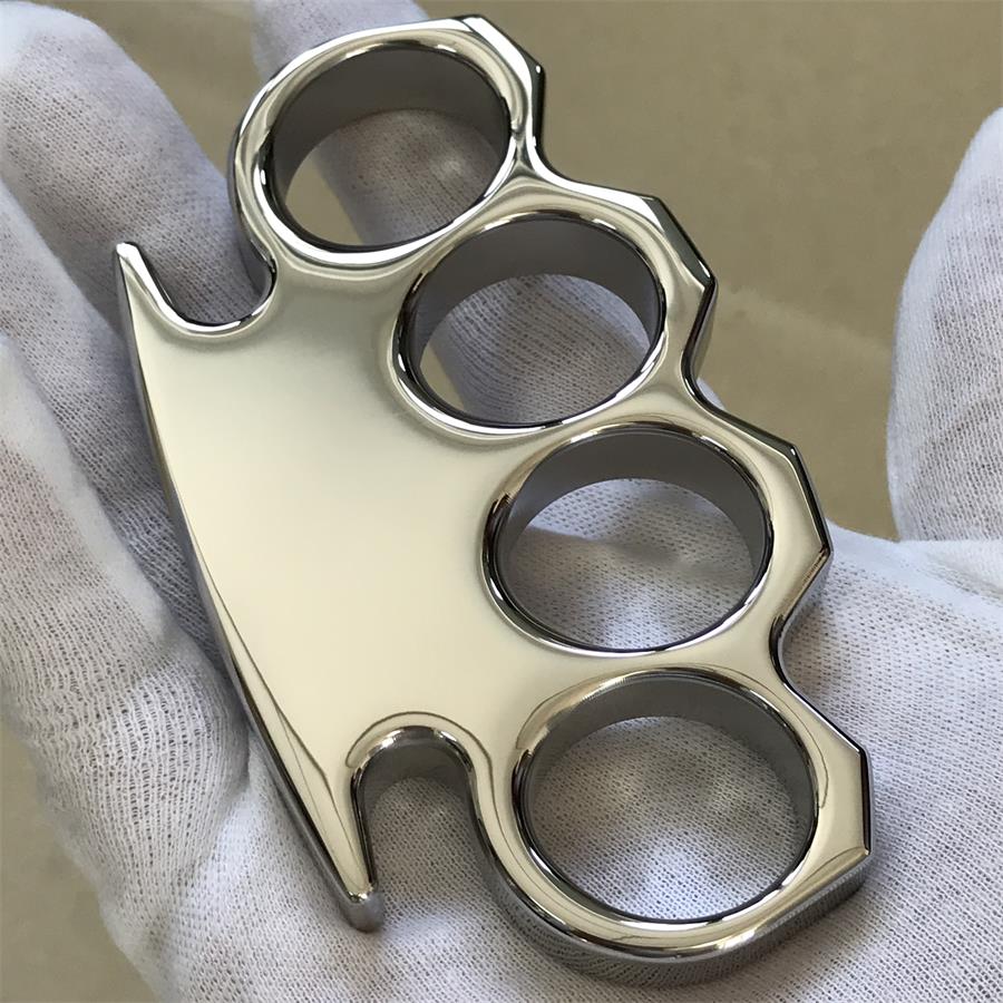 The King Solid Steel Classic Mirror Knuckle Duster