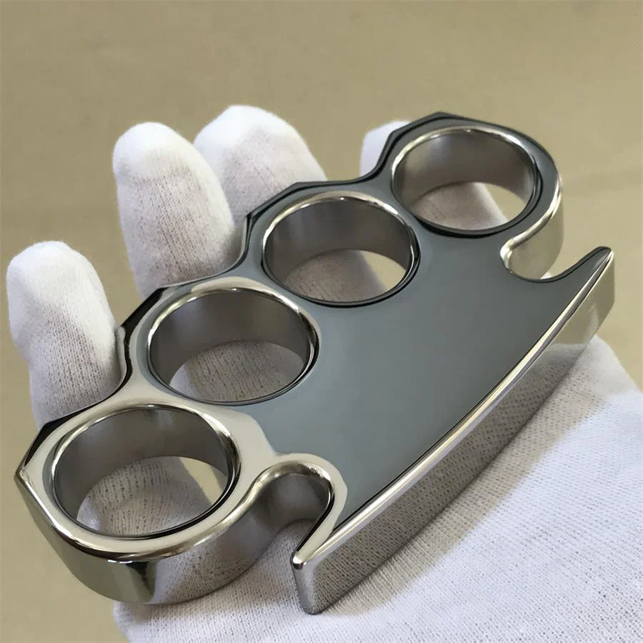 The King Solid Steel Classic Mirror Knuckle Duster - Image 2