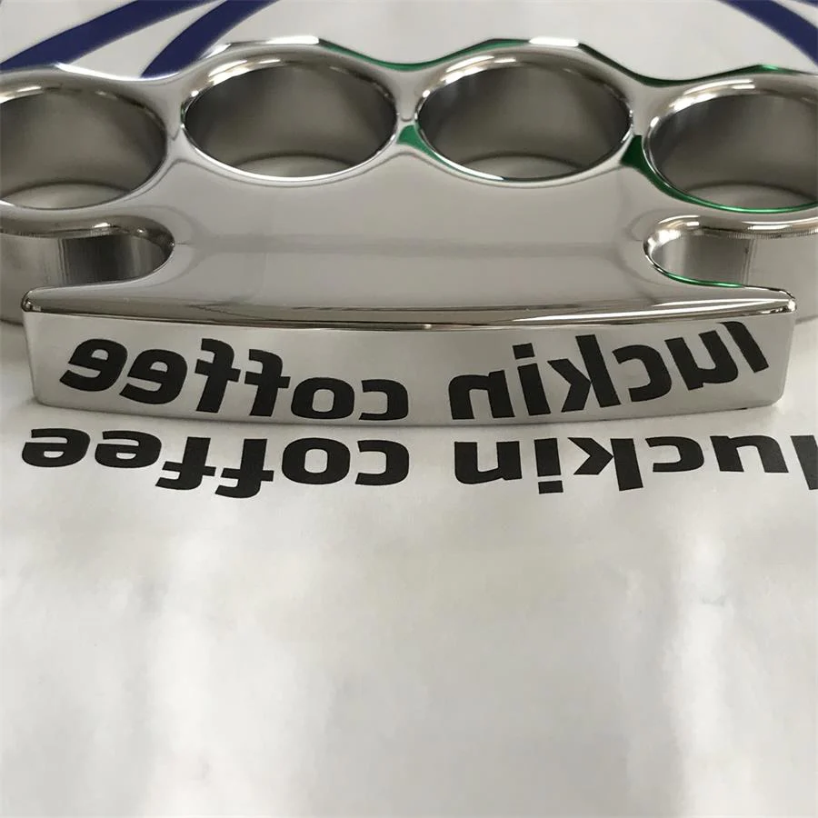 The King Solid Steel Classic Mirror Knuckle Duster - Image 5