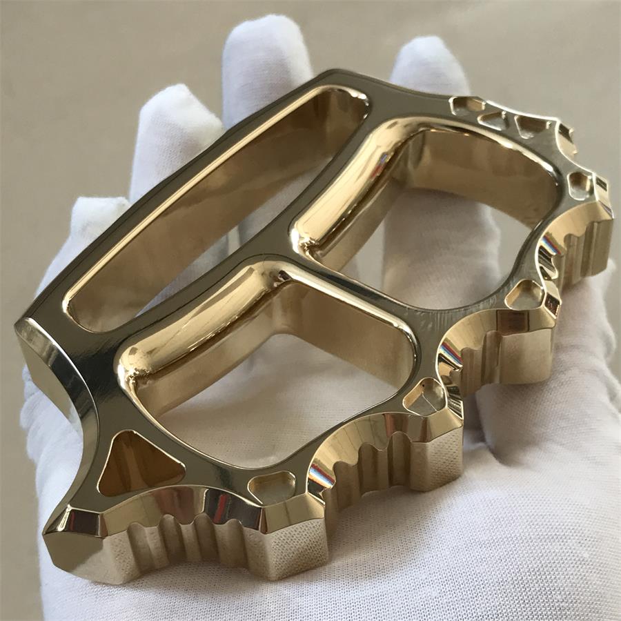 Thickened Brass Knuckle Duster Self-defense Protective Gear - Image 12