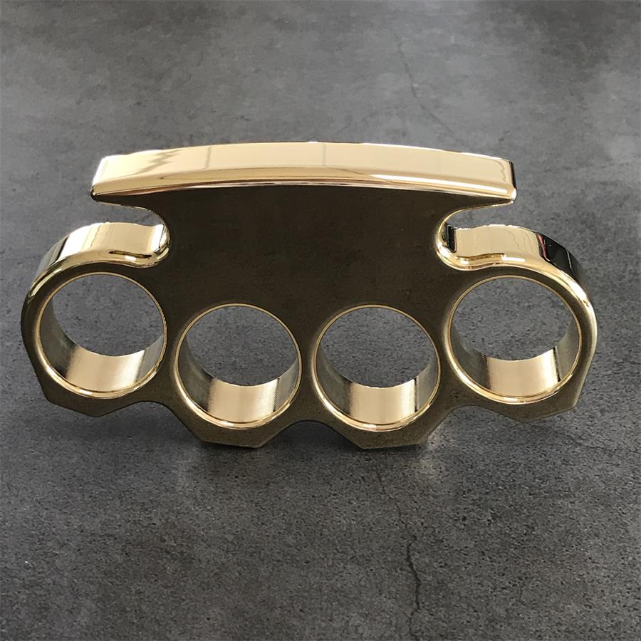 The KING Thickened Mirror Brass Knuckle Duster - Image 14