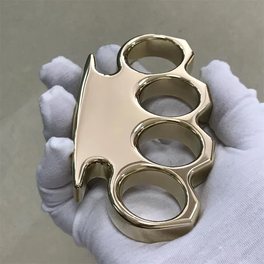 The KING Thickened Mirror Brass Knuckle Duster - Image 15