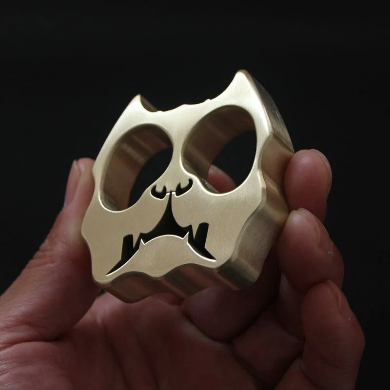 Thickened Solid Dog Brass Knuckle Duster - Image 2