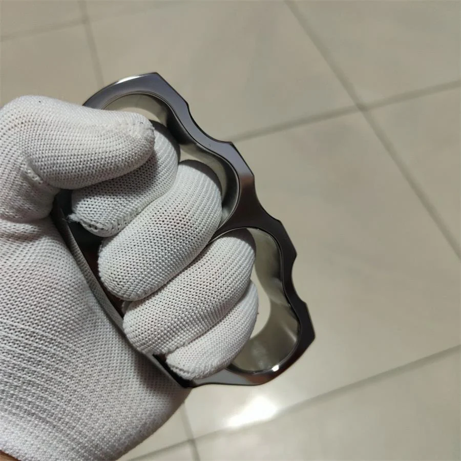 Thickened Titanium Knuckle Duster Window Breaking Protective Gear - Image 6