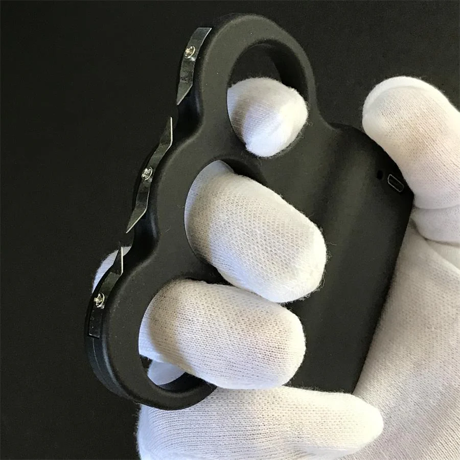 Stun Gun  Three -finger Knuckle Electric Striker Portable Defense - Image 11