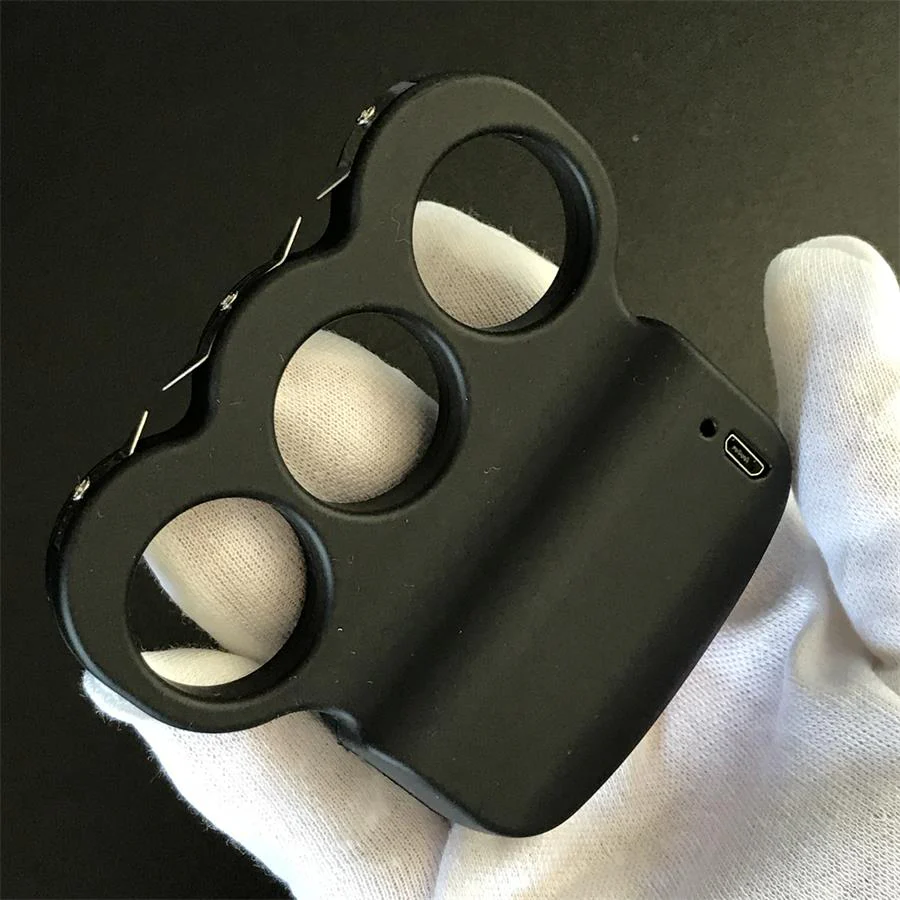 Stun Gun  Three -finger Knuckle Electric Striker Portable Defense - Image 5