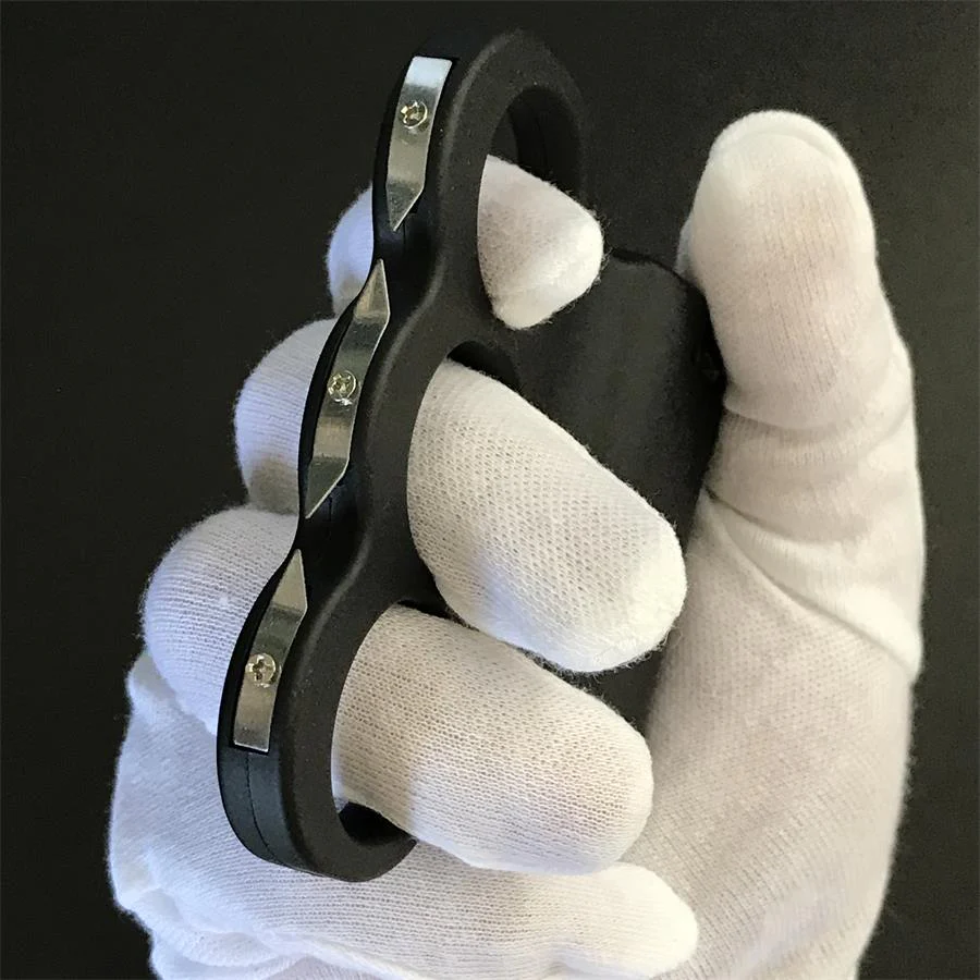 Stun Gun  Three -finger Knuckle Electric Striker Portable Defense - Image 7