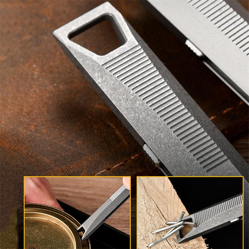 Titanium Alloy Tactical Pen Sliding Decompression - Image 4