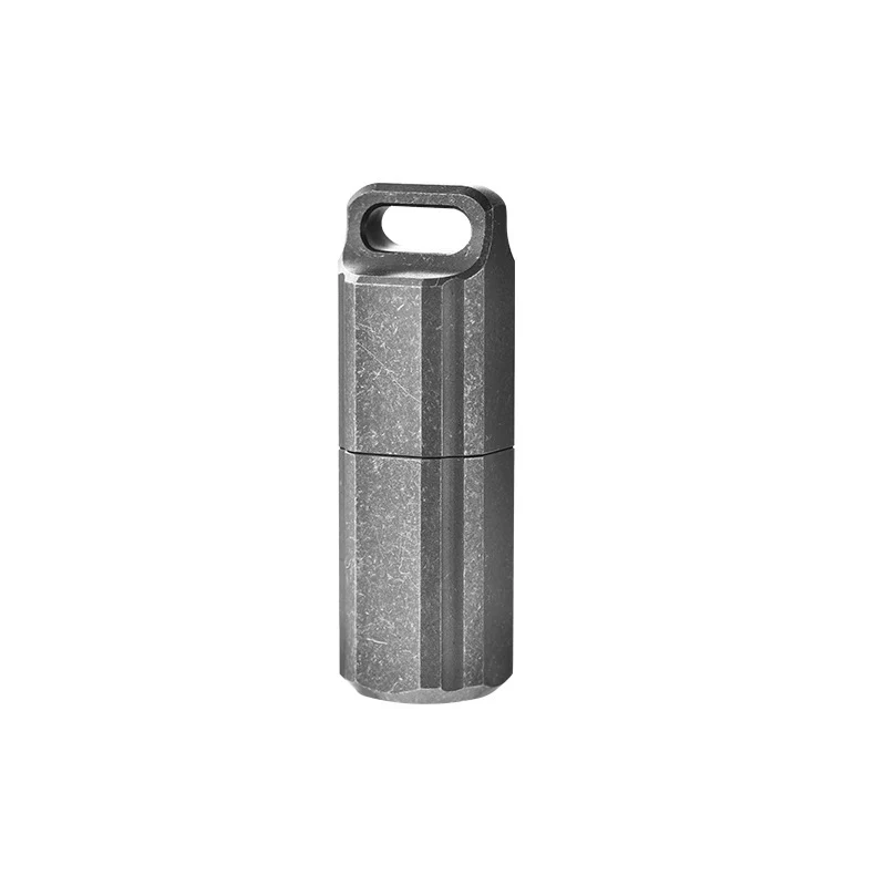 Titanium Alloy Waterproof Capsule Pill Storage Lighter - Image 14