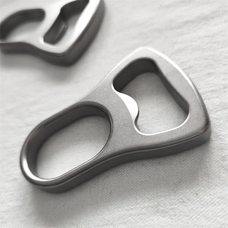 Titanium Knuckle Duster Open-bottle Boxing Self -defense Tool - Image 11