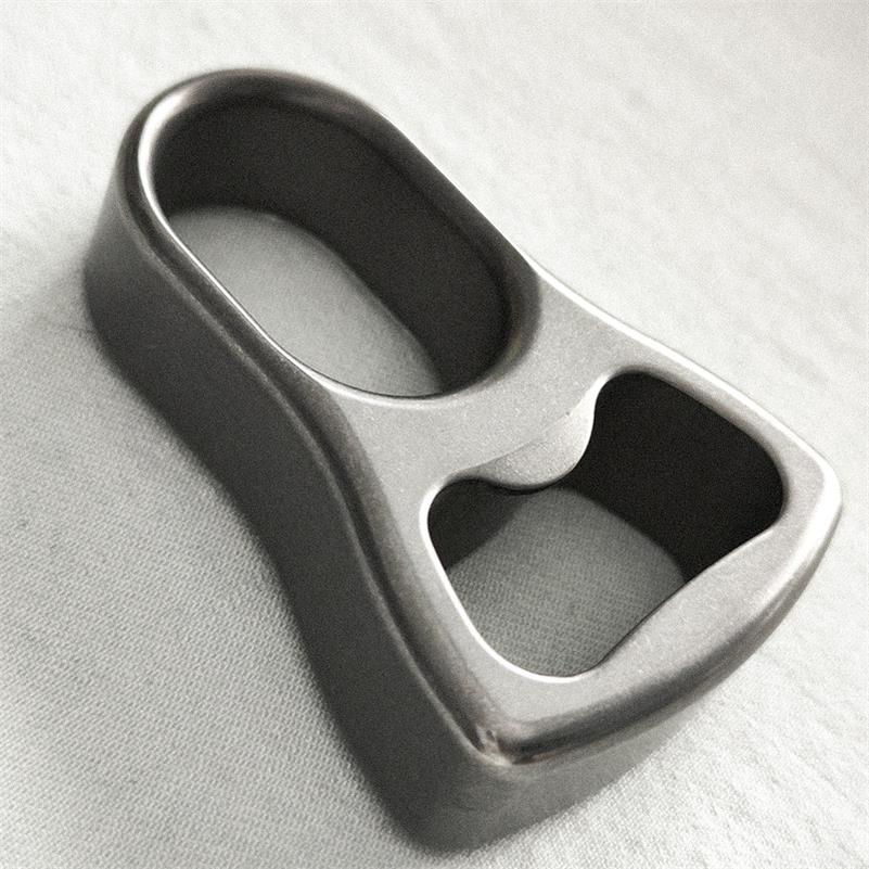 Titanium Knuckle Duster Open-bottle Boxing Self -defense Tool - Image 5