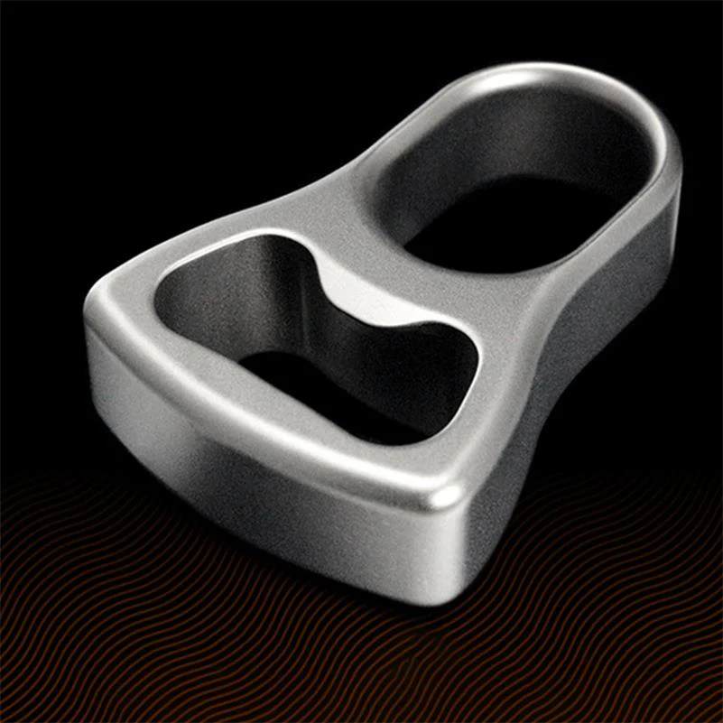 Titanium Knuckle Duster Open-bottle Boxing Self -defense Tool - Image 9