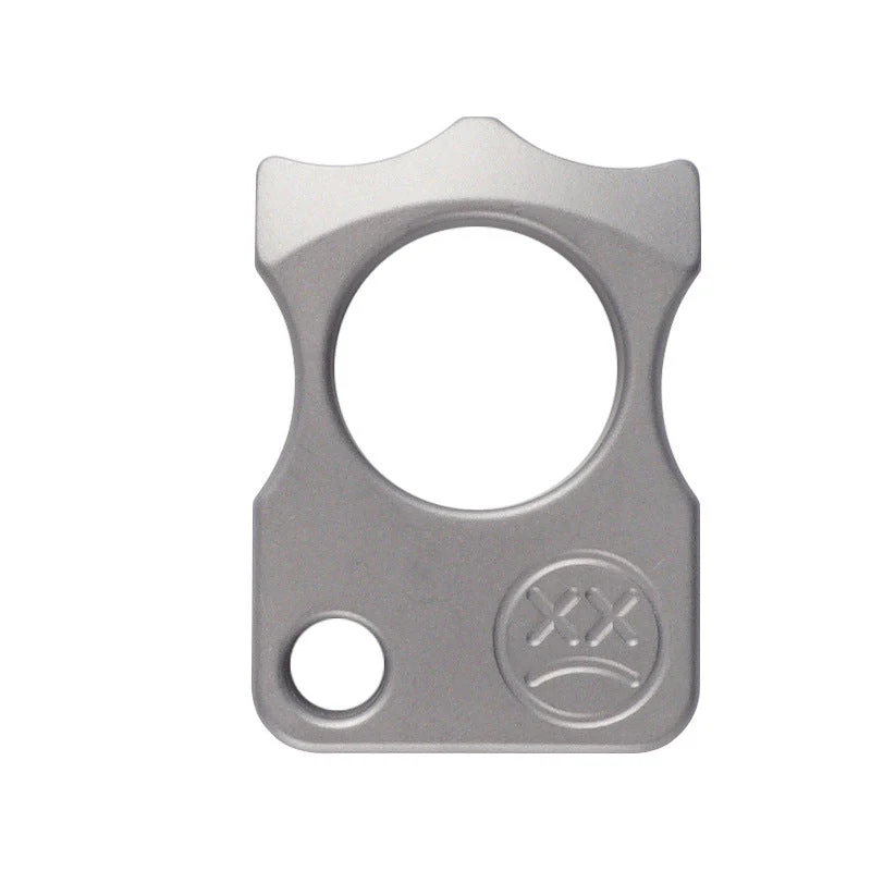 Single Finger Titanium Knuckle Duster Boxing Self Defense Buckle Window Breaker Outdoor EDC Tool - Image 8