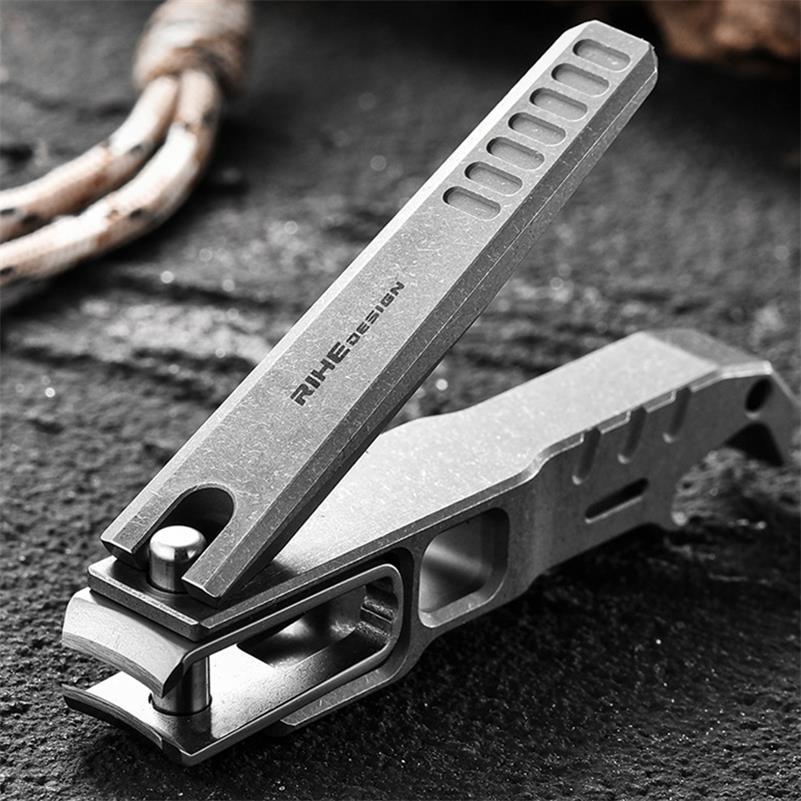 Titanium Nail Clippers Multifunctional Bottle Opener EDC Tool