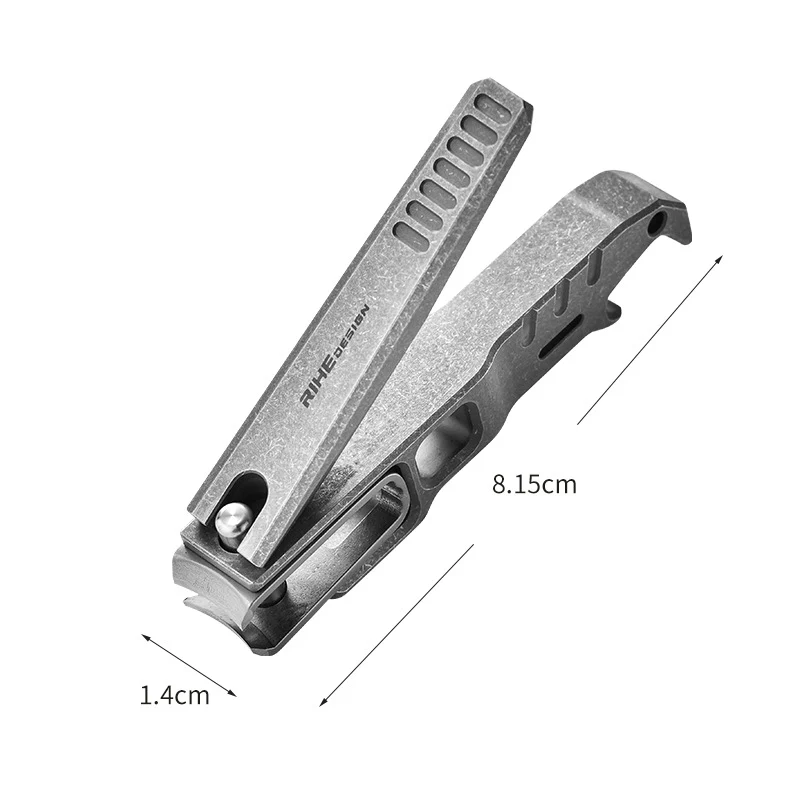 Titanium Nail Clippers Multifunctional Bottle Opener EDC Tool - Image 11