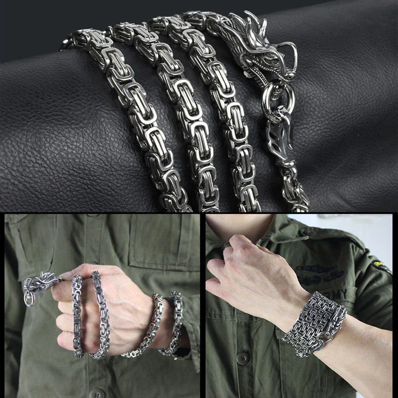 Titanium Steel Defense Bracelet Jewelry - Image 3