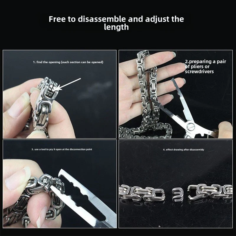 Titanium Steel Defense Bracelet Jewelry - Image 7