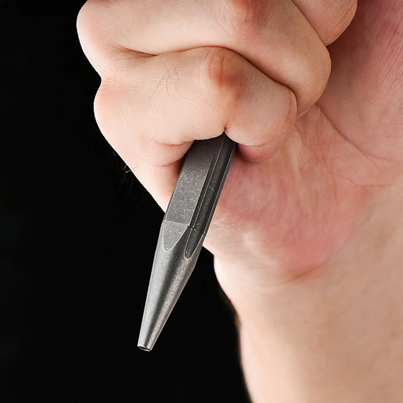 Titanium Tactical Pen Portable Self Defense EDC Tool - Image 6