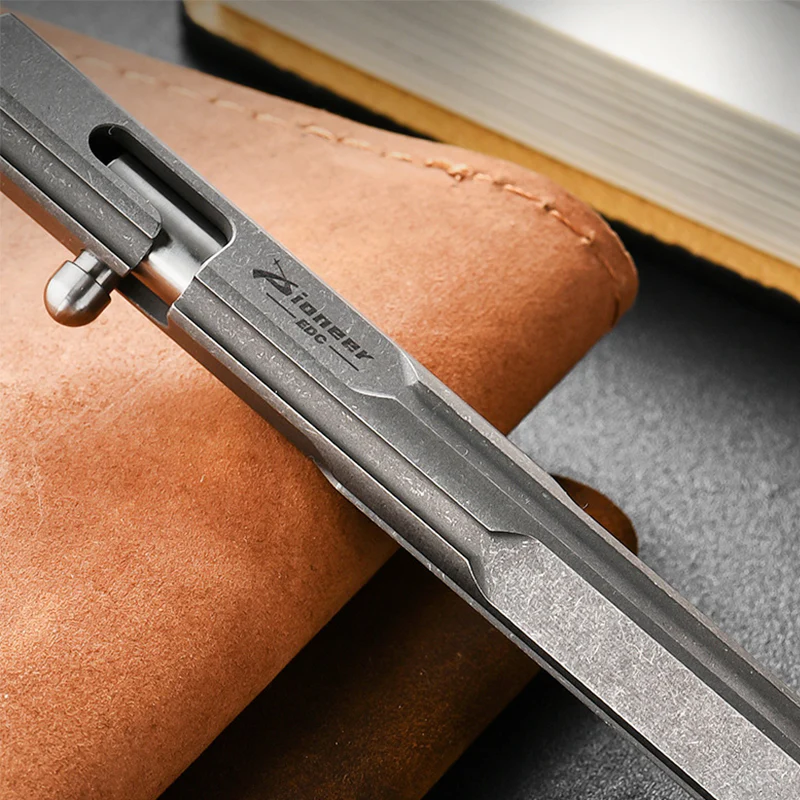 Titanium Tactical Pen Portable Self Defense EDC Tool - Image 8